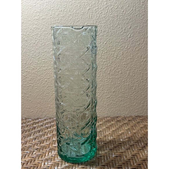 Vidreco 100% Recycled Glass Pitcher With Textured Design New - Picture 2 of 7